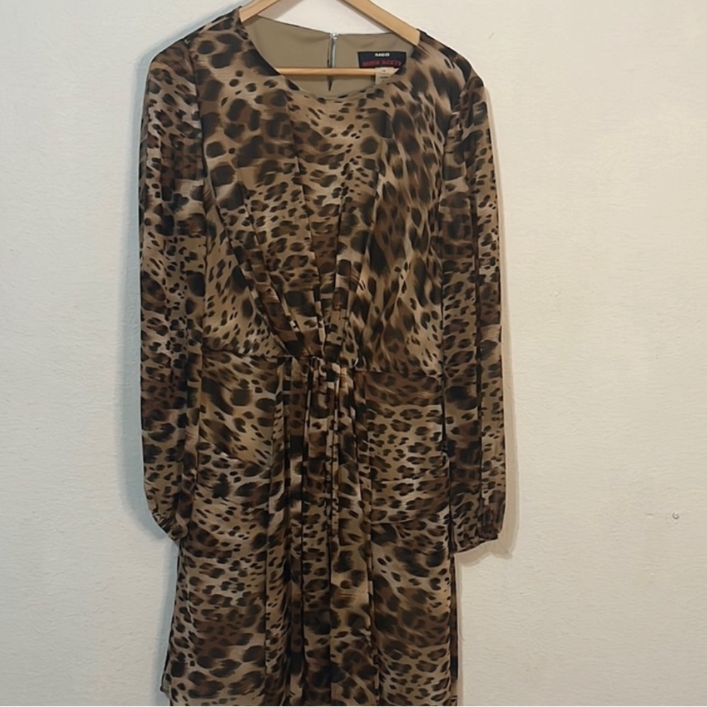 Miss Sixty Leopard Print Dress